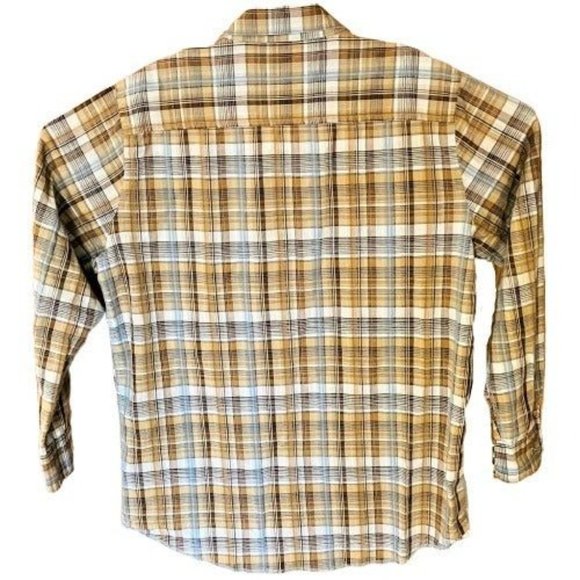 (3) Original Route 66 Men's Pearl Snap Down Casual Dress Plaid Shirts-Size Large - Picture 3 of 12